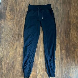 Lululemon Dance Studio mid-rise joggers.